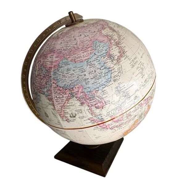 Globe / Map / World / Replogle 12” World Classic Series, Raised Relief / Vintage - Picture 10 of 12